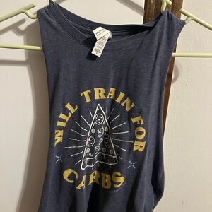 Bella Canvas Navy Graphic Tee